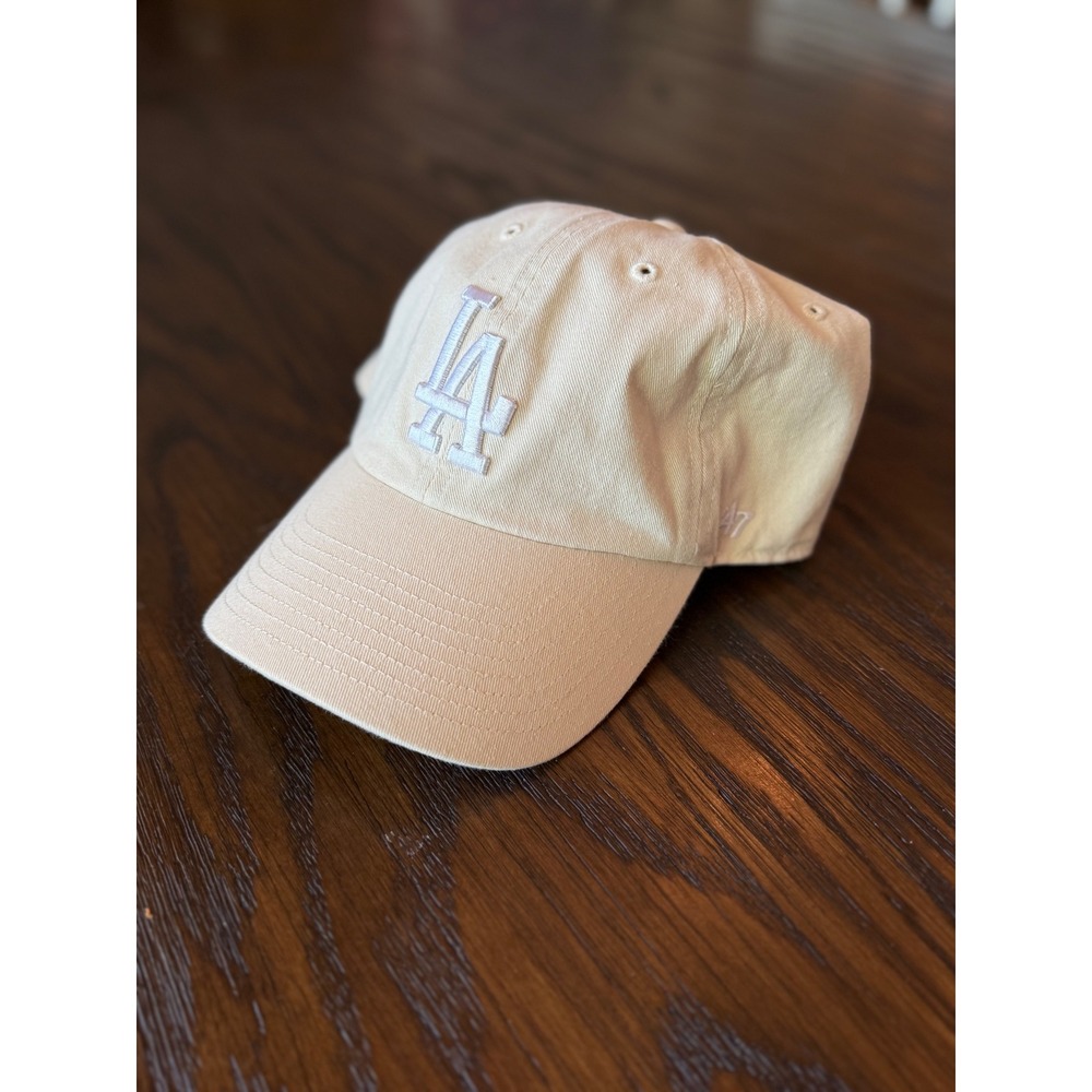 '47 Brand Los Angeles Dodgers Hat Unisex OSFA Cream Excellent Urban Outfitters